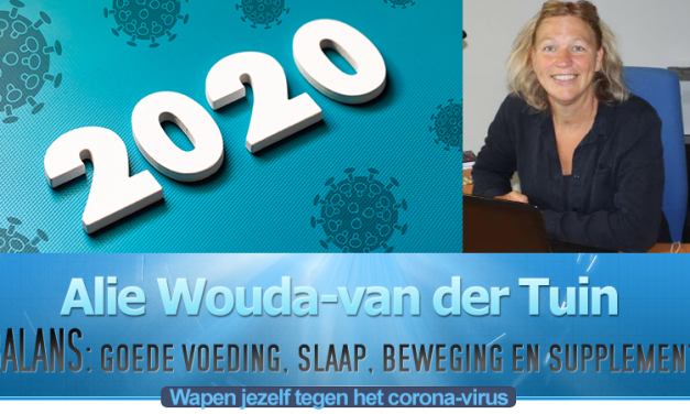In balans komen = ‘wapen’ tegen corona