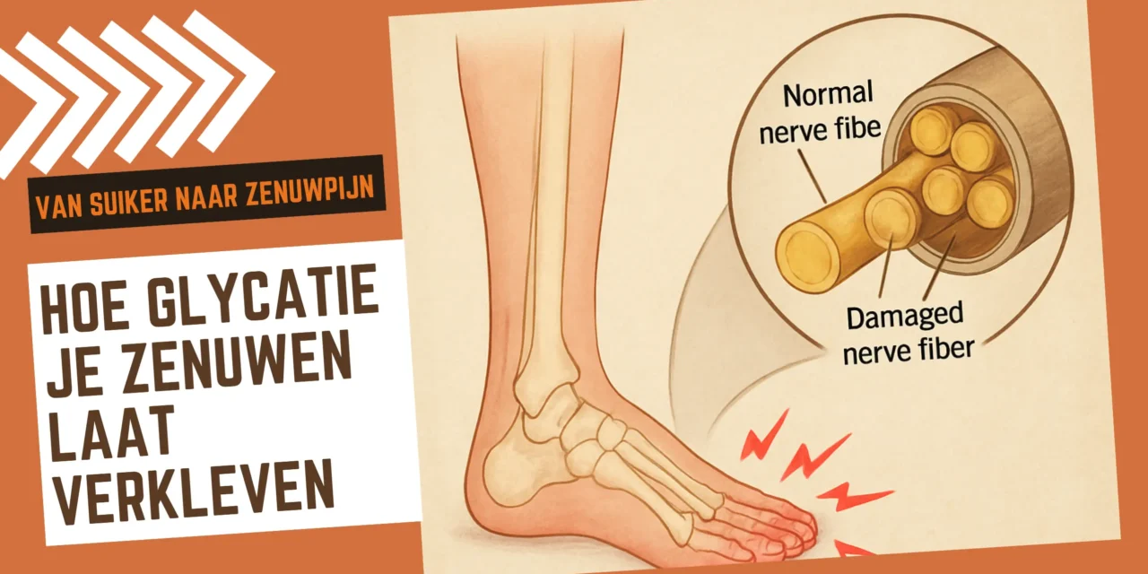 Neuropathie: wanneer suiker en stress je zenuwen laten verkleven