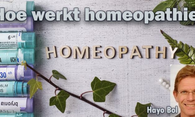 Homeopathie-middel levert informatie