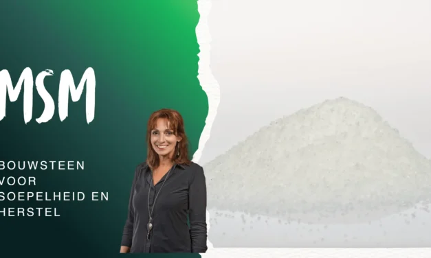 MSM – het veelzijdige zwavelsupplement