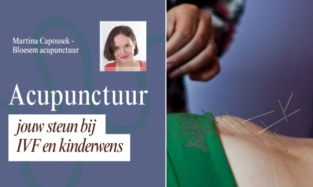 Acupunctuur als krachtige bondgenoot bij een kinderwens