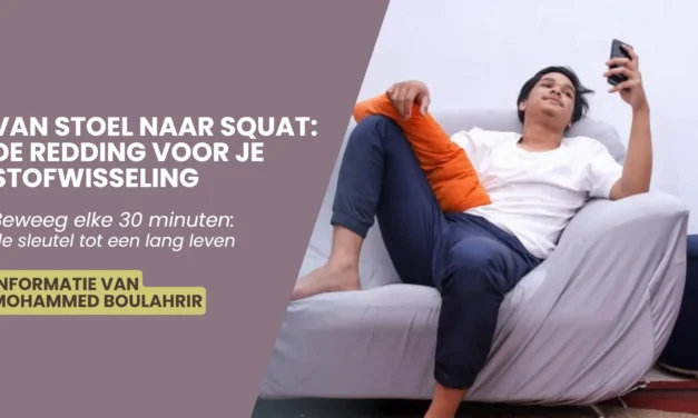 Hoe ‘exercise snacks’ je gezondheid redden