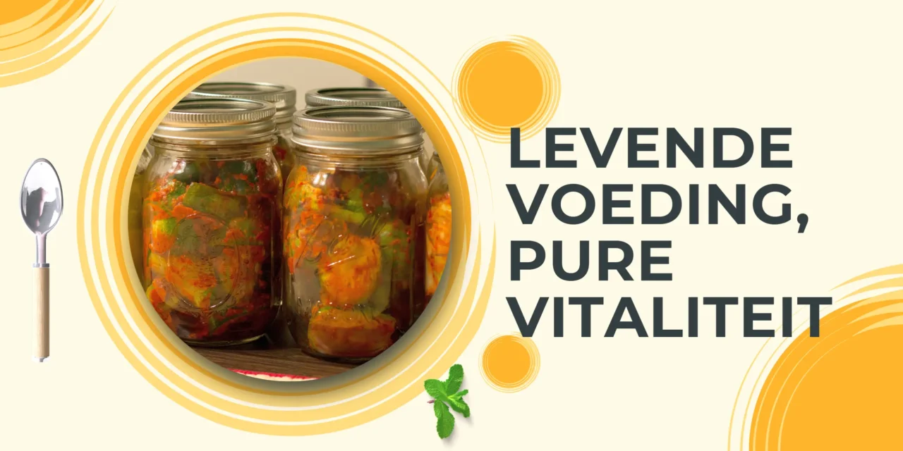 Fermenteren is leven in een potje