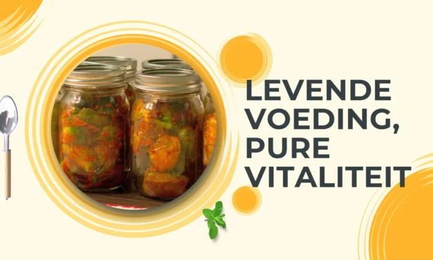 Fermenteren is leven in een potje