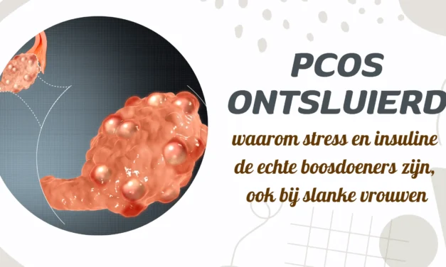 PCOS: een mogelijk signaal van insulineresistentie en stress