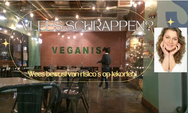 Vlees niet zomaar schrappen